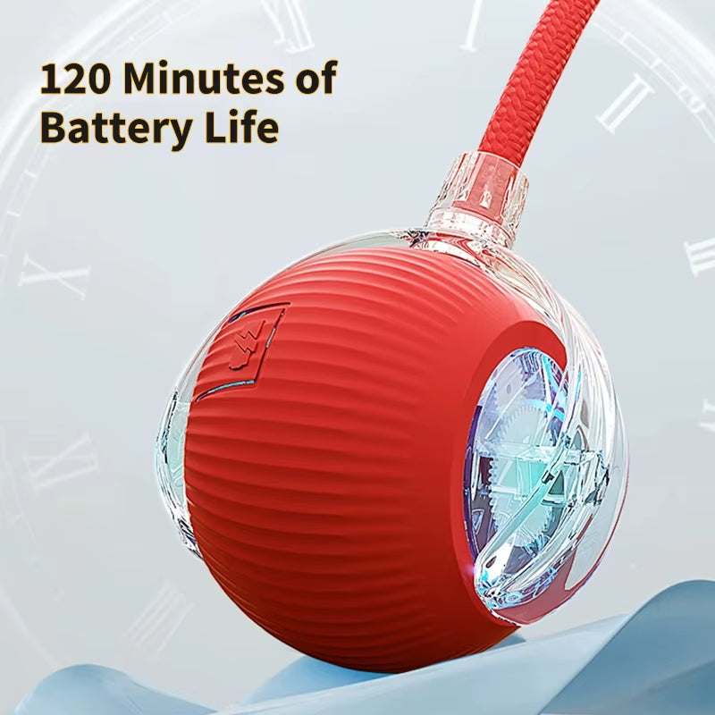 2025 Hot Sale Smart Cat Balls Electric Mascotas Interactive Speedy Tail Cat Toy Ball Pet Interactive & Movement Toys